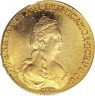 Купить 5 рублей 1781 года СПБ новодел