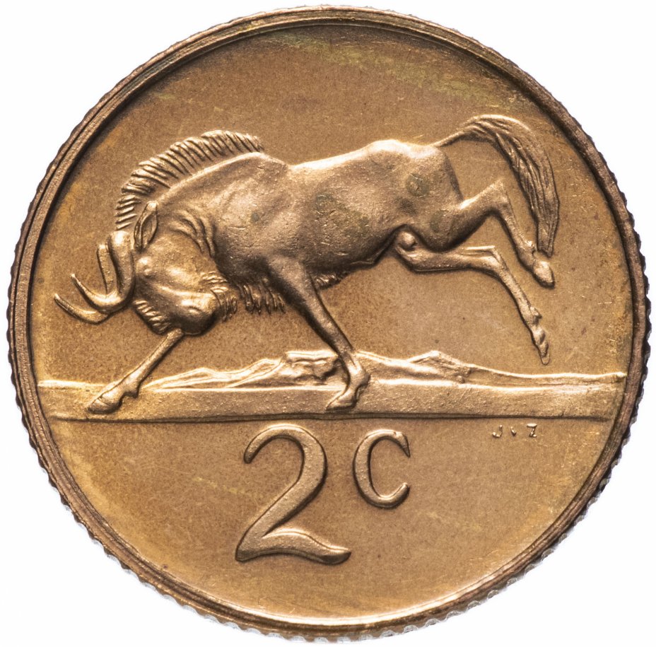 купить ЮАР 2 цента (cents) 1978