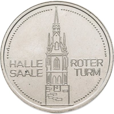 купить Германия ГДР жетон Галле Ротенбург