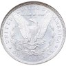 Купить США 1 доллар (dollar) 1887 Доллар Моргана, без отметки монетного двора, в слабе NGC MS64