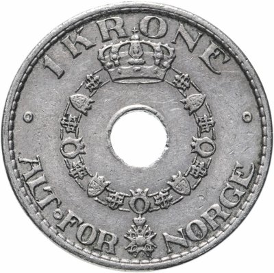 купить Норвегия 1 крона (crown) 1936