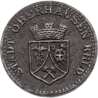 купить Германия "Оберхаузен" 25 пфеннигов 1919 нотгельды