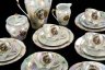 Купить Сервиз кофейный  "Мадонна" на 6 персон (21 предмет), фарфор, люстр, деколь, золочение, Kahla, ГДР, 1967-1987 гг.