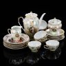 Купить Сервиз кофейный  "Мадонна" на 6 персон (21 предмет), фарфор, люстр, деколь, золочение, Kahla, ГДР, 1967-1987 гг.