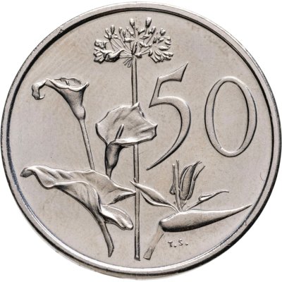 купить ЮАР 50 центов (cents) 1974