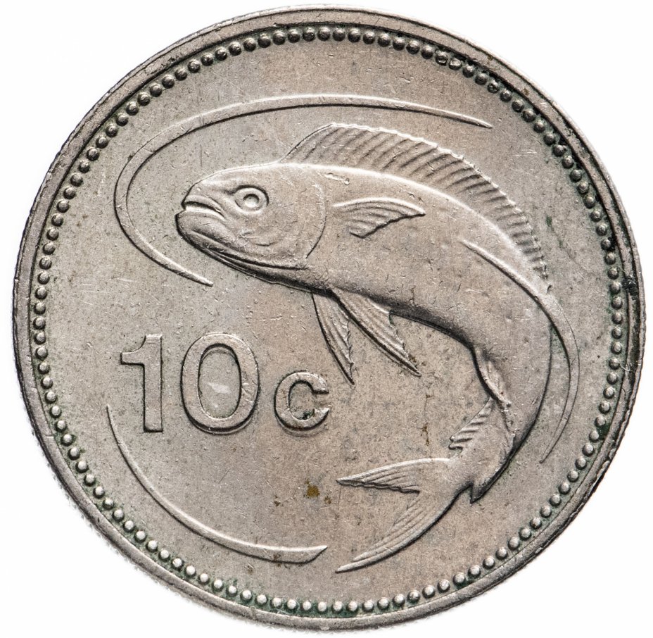 купить Мальта 10 центов (cents) 1991-2007 (герб)