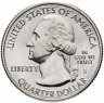 Купить США 1/4 доллара (25 центов, квотер) 2020 S — "Национальный парк Американского Самоа" (51-й парк)