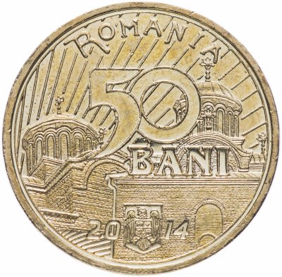 купить Румыния 50 банов (bani) 2014 "650 лет с начала правления Владислава I Влайку"