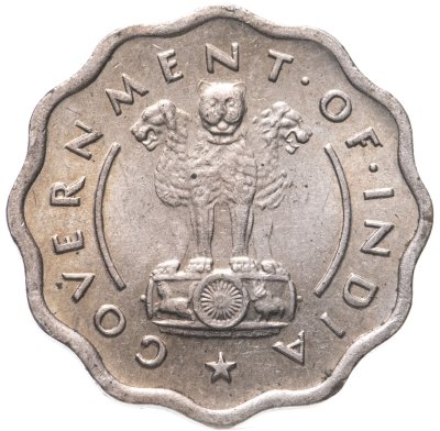 Купить Индия 1 анна (anna) 1954
