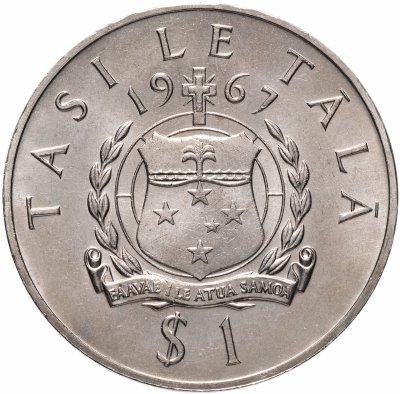 купить Самоа 1 тала (tala) 1967