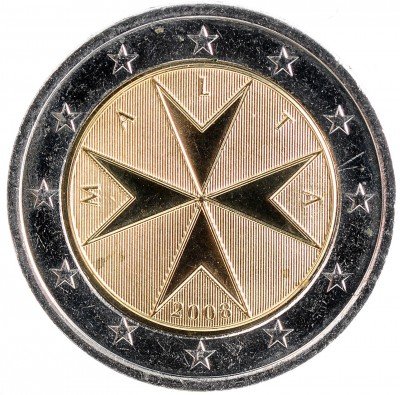 Купить Мальта 2 евро  2008