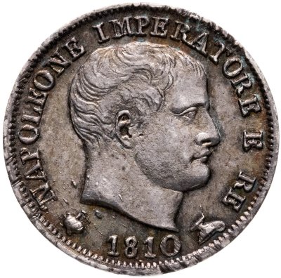 купить Наполеоновская Италия 5 сольдо 1810
