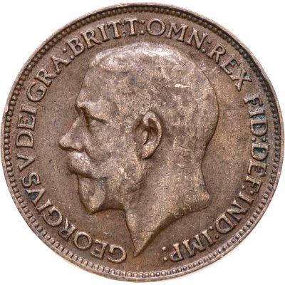 купить Великобритания 1 фартинг (farthing) 1923
