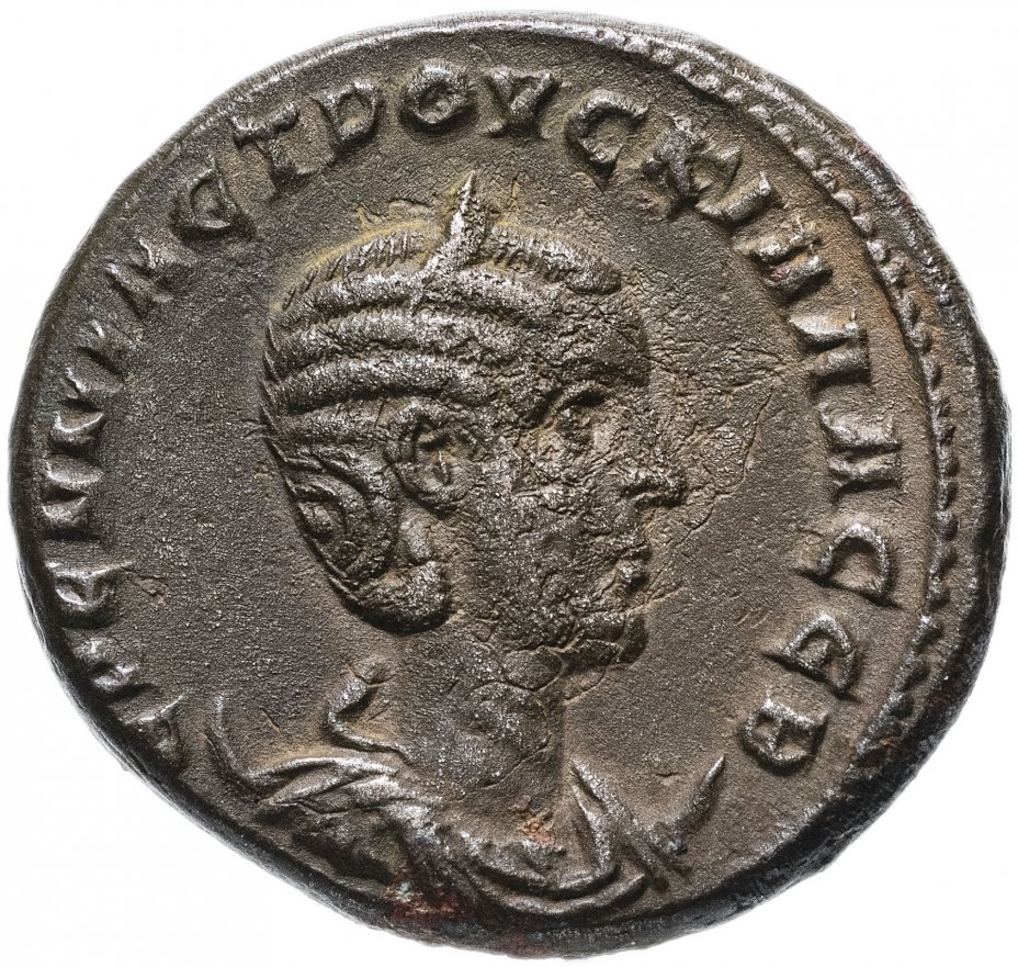 купить Римская империя, г. Антиохия на Оронте, Этрусцилла, супруга Траяна Деция (249-251 гг), тетрадрахма