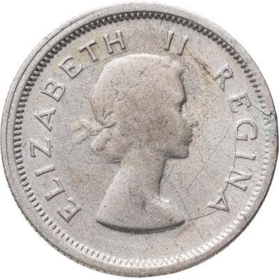 купить ЮАР 6 пенсов (pence) 1955