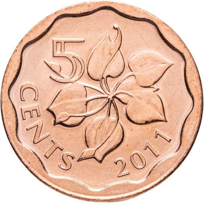 купить Свазиленд 5 центов (cents) 2011