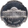 Купить США 5 центов (cents) 1976 S Proof "Jefferson Nickel (Джефферсон)" в слабе DNC PF67