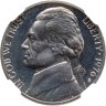 Купить США 5 центов (cents) 1976 S Proof "Jefferson Nickel (Джефферсон)" в слабе DNC PF67