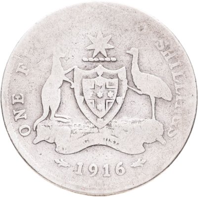 купить Австралия 2 шиллинга (florin, shillings) 1916