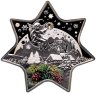 Купить Ниуэ 2 доллара 2012 "Рождественская звезда" в капсуле и буклете с сертификатом
