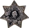 Купить Ниуэ 2 доллара 2012 "Рождественская звезда" в капсуле и буклете с сертификатом