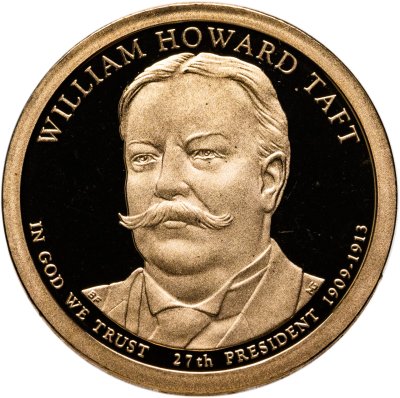 купить США 1 доллар (dollar) 2013 S Президент США - Уильям Говард Тафт (1909–1913) знак монетного двора: "S" - Сан-Франциско