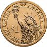 Купить США 1 доллар 2008 "5-ый Президент США - Джеймс Монро", знак монетного двора "Р" - Филадельфия
