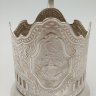 Купить Подстаканник "Советский космос", мНЦ (медь-никель-цинк), Кольчугинский завод цветных металлов, СССР, 1970-1980 гг.