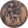 Купить Великобритания 1 пенни (penny) 1912