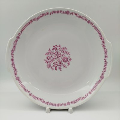 купить Тортница, украшенная изображением цветов, фарфор, деколь, Kahla-Könitz, Германия, 1964-1968 гг.