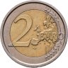 Купить Италия 2 евро (euro) 2012 R "10 лет наличному обращению евро"