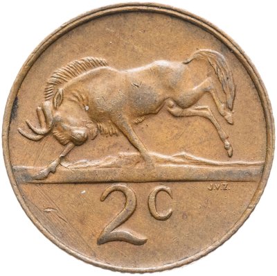 купить ЮАР 2 цента (cents) 1981