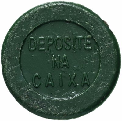 купить Жетон автобуса г. Рио-де-Жанейро, Бразилия (зеленый)