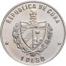 Купить Куба 1 песо (peso) 1989 30 лет Революции - Фидель Кастро с ружьём