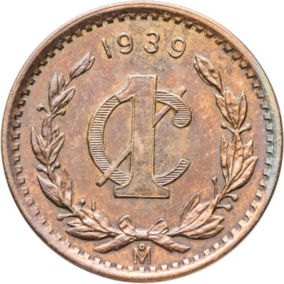 купить Мексика 1 сентаво (centavo) 1939