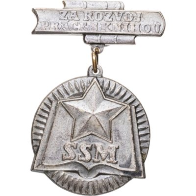 купить Чехословакия медаль "За развитие библиотечного дела"