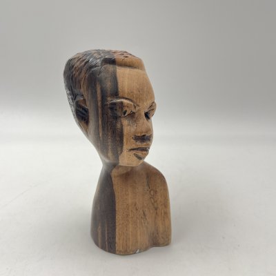 купить Бюст "Африканский юноша", дерево, резьба, Африка, 1990-2010 гг.