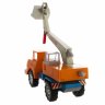 Купить Автомобиль игрушечный "Автокран", пластик, металл, Mammut, ГДР, 1970-1990 гг.