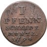 Купить Брауншвейг-Люнебург 1 пфенниг (pfenning) 1794