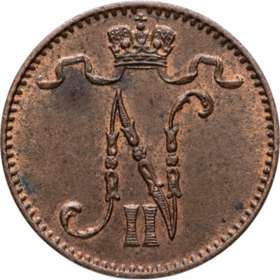 купить 1 пенни (penni) 1912 Российская Финляндия