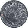 Купить Германия "Кирххайм-унтер-Текк" 10 пфеннигов 1917 нотгельд