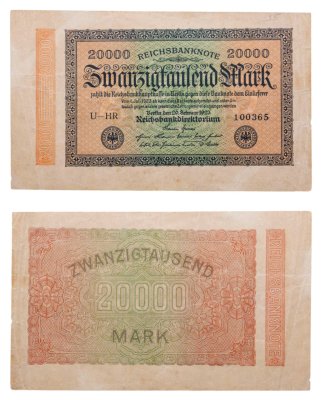 купить Германия 20000 марок 1923