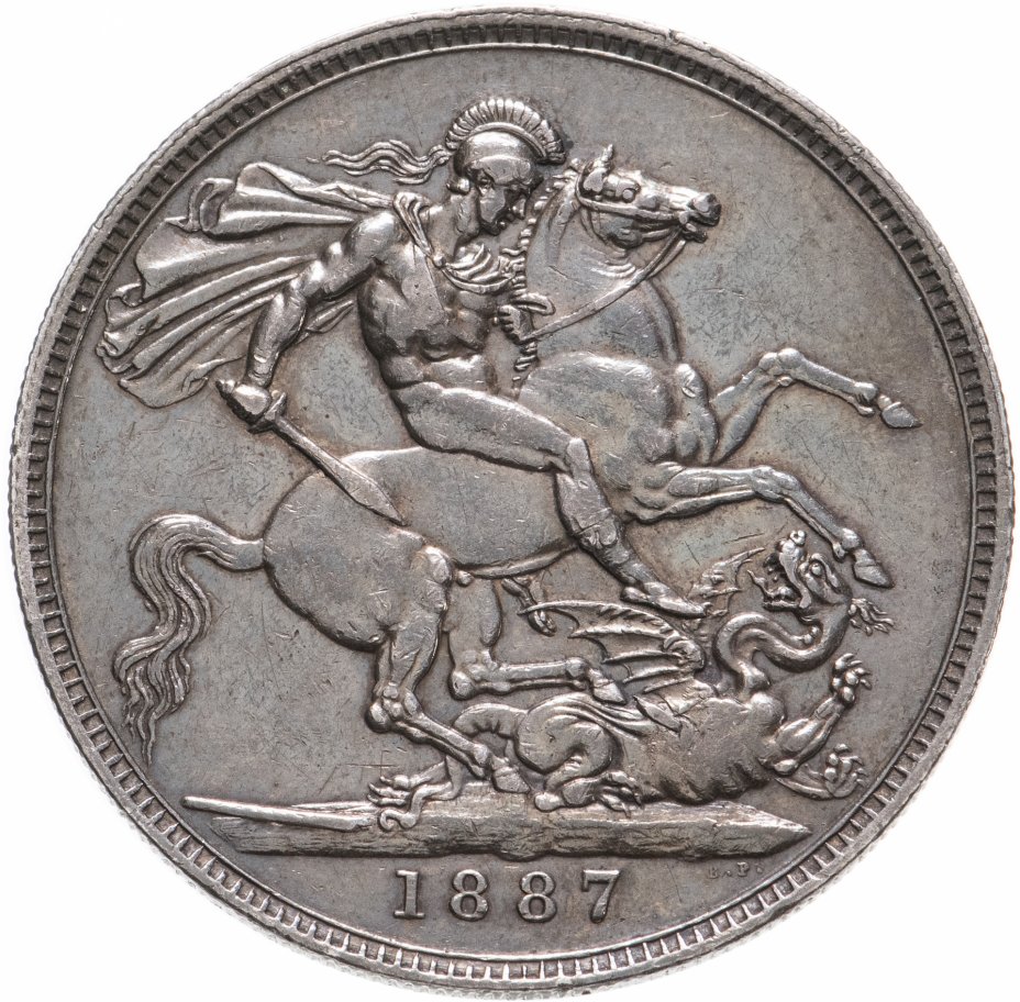 купить Великобритания 1 крона 1887