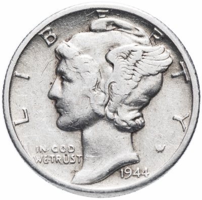 купить США 10 центов 1944 D