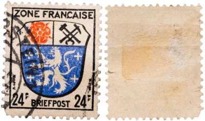 купить Германия марка 24 пфеннигов 1945 Французская зона