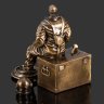 Купить Статуэтка "Водолаз", латунь, патинирование, Российская Федерация, 2026 г.