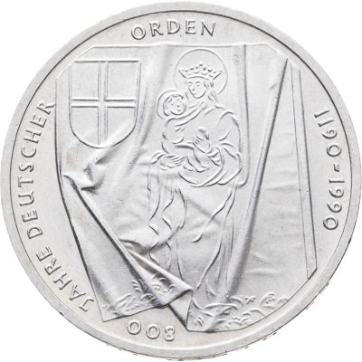 купить Германия 10 марок (deutsche mark) 1990 800 лет Тевтонскому ордену
