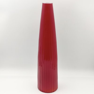 купить Ваза интерьерная, насыщенного рубинового цвета, стекло, двухцветное, Европа, 1960-1980 гг.