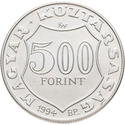 купить Венгрия 500 форинтов (forint) 1994 100 лет со дня смерти Лайоша Кошута
