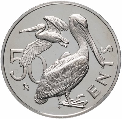 купить Британские Виргинские острова 50 центов (cents) 1975
